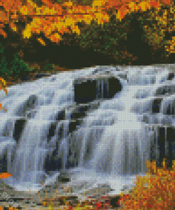 Bond Michigan Waterfall Diamond Paintings