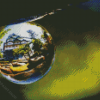 Building Glass Globe Reflection Diamond Paintings