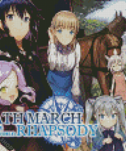 Death March To The Parallel World Rhapsody Anime Diamond Paintings