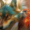 Eagle And Wolf Diamond Paintings