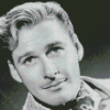 Errol Flynn Black And White Diamond Paintings