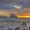 Es Vedra Island At Sunset Diamond Paintings