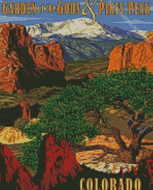 Garden Of The Gods Diamond Paintings