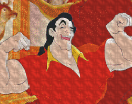 Gaston Muscles Diamond Paintings