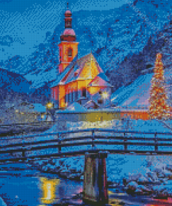 German Bavaria In Winter Diamond Paintings