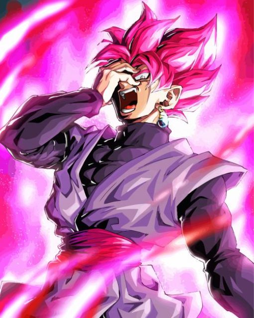 Goku Black Diamond Paintings