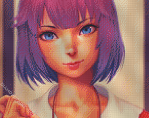 Hitagi Senjougahara Art Diamond Paintings