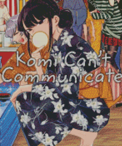 Komi Cant Communicate Manga Poster Diamond Paintings