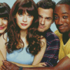 New Girl Characters Diamond Paintings