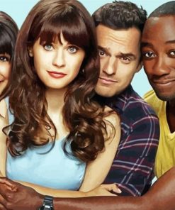 New Girl Characters Diamond Paintings