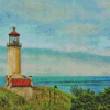 North Head Lighthouse Building Art Diamond Paintings