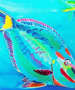 Parrot Fish Art Diamond Paintings