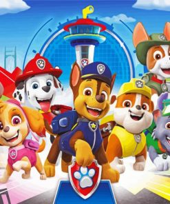 Paw Patrol Diamond Paintings