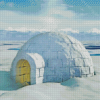 Snow Lgloo House Diamond Paintings