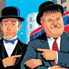 Stan And Ollie Art Diamond Paintings