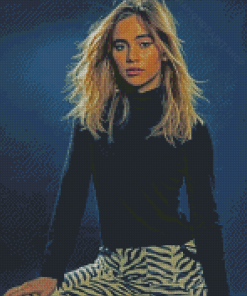 Suki Waterhouse English Model Diamond Paintings