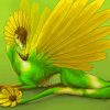 SunFlower Dragon Diamond Paintings