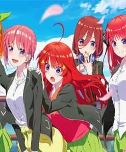 The Quintessential Quintuplets Anime Diamond Piantings