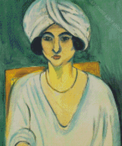 The Woman In The Turban Matisse Diamond Paintings