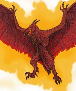 Titanus Rodan Art Diamond Paintings