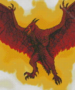 Titanus Rodan Art Diamond Paintings