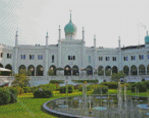 Tivoli Gardens Building Diamond Paintings