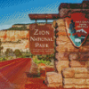 Zion National Park Landscape Diamond Paintings