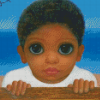 A Day At The Beach By Margaret Keane Diamond Paintings