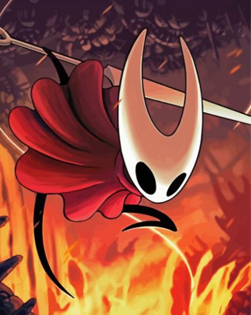 Aesthetic Hollow Knight Hornet Diamond Paintings