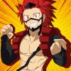 Aesthetic Red Riot Illustration Diamond Paintings