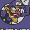 Aesthetic Waluigi Diamond Piantings