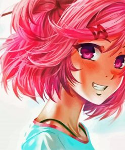 Aesthetic Natsuki Anime Diamond Piantings