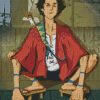 Aesthetic Samurai Champloo Diamond Piantings