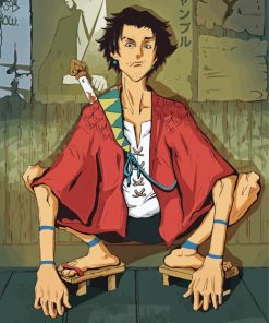 Aesthetic Samurai Champloo Diamond Piantings