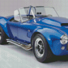 Blue Cobra Car Diamond Paintings