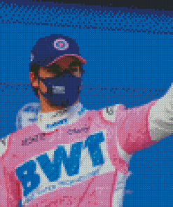 Car Racer Lance Stroll Diamond Paintings