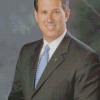 Classy Rick Santorum Diamond Piantings