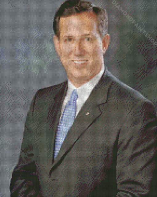 Classy Rick Santorum Diamond Piantings