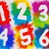 Colorful Numbers Diamond Paintings