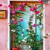 Flower Door Diamond Paintings