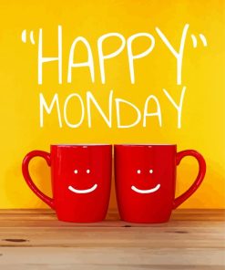 Happy Monday Cups Diamond Piantings