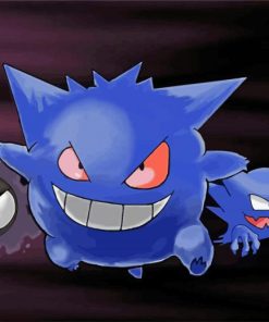 Haunter Pokemon Diamond Paintings