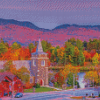 Lake Placid Village Diamond Paintings