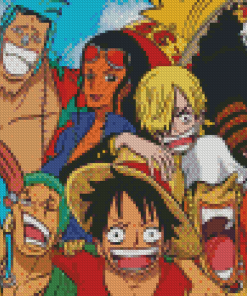 Mugiwara One Piece Diamond Paintings