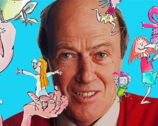 Roald Dahl Books Characters Diamond Paintings