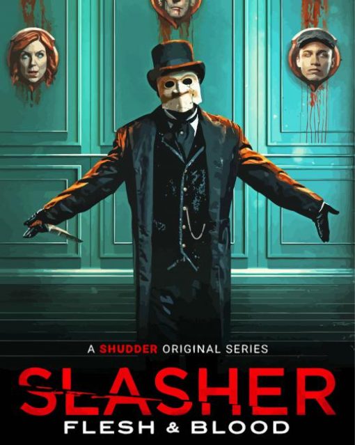 Slasher Movie Poster Diamond Paintings