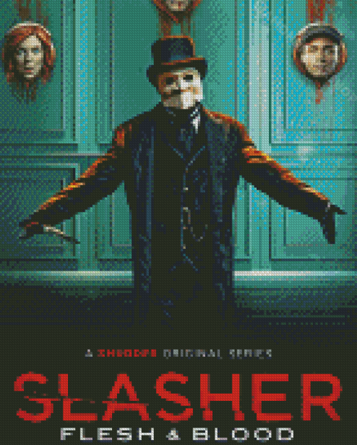 Slasher Movie Poster Diamond Paintings