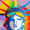 Statue Of Liberty Peter Max Diamond Paintings