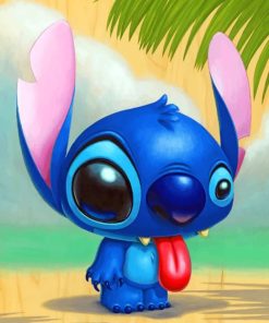 Stitch With Tongue Out Diamond Paintings