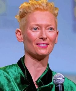 The Actress Tilda Swinton Diamond Paintings